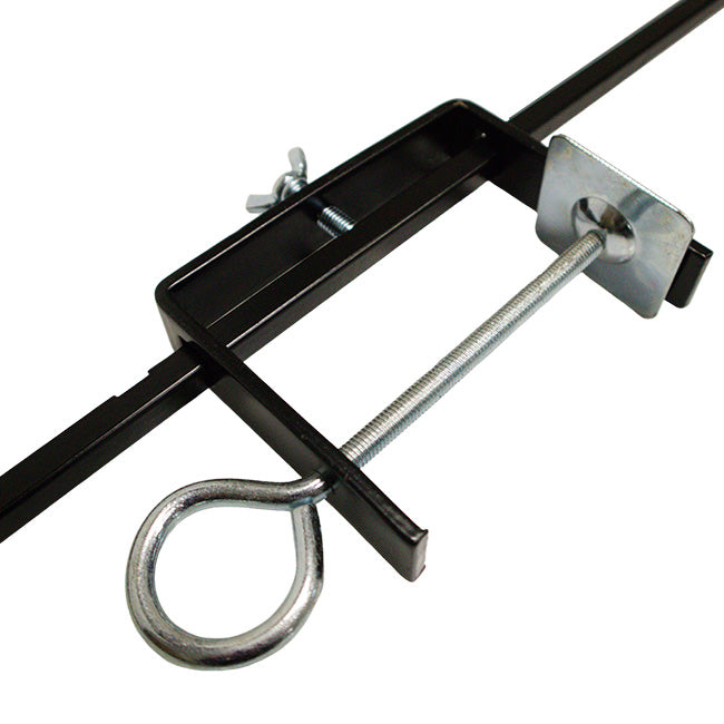 Panacea Forged Adjustable Double Deck Hook, Black
