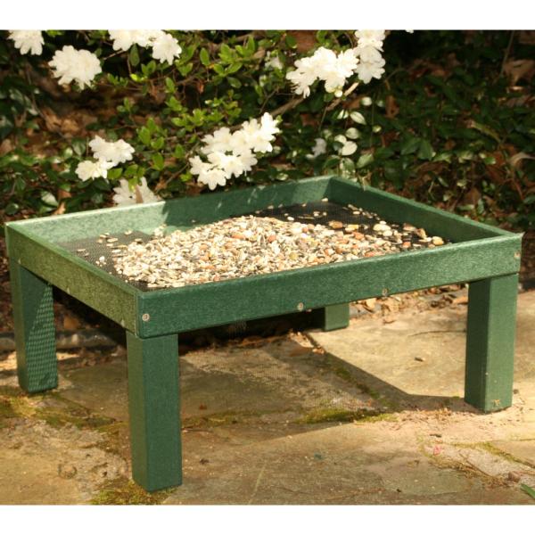 Ground Platform Feeder Green