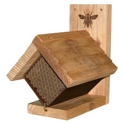 Other Wildlife > Bee Houses & Beekeeping
Woodlink Western Cedar Mason Bee House w/Replaceable Tubes