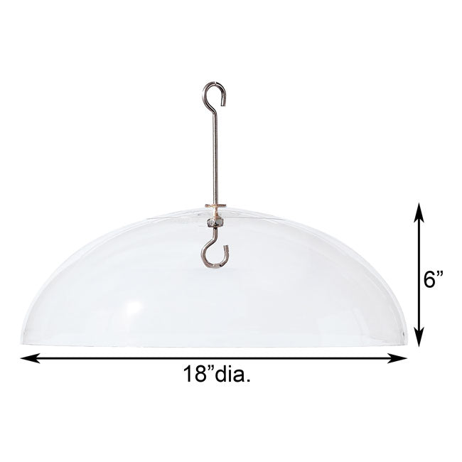 Aspects Clear 18" Super Dome, Hanging Baffle