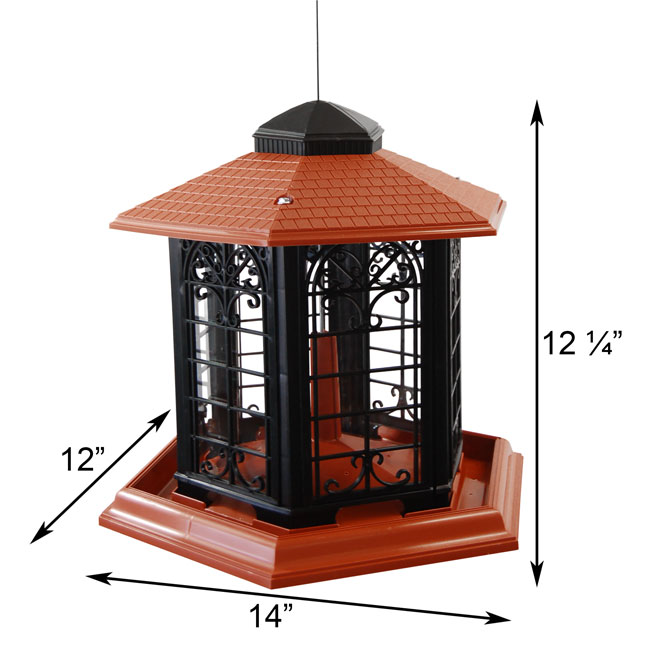 Audubon Rustica Italia Gazebo Bird Feeder