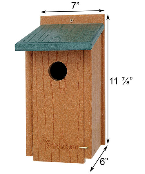  Audubon Recycled Plastic Bluebird House