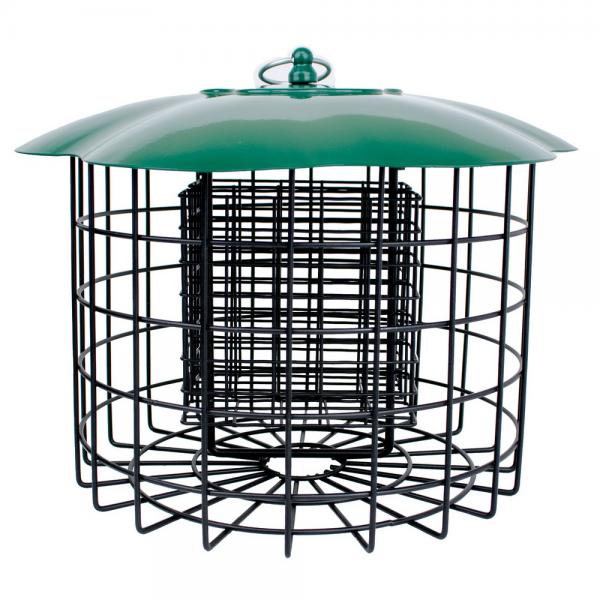 Squirrel Defeater Double-Suet Cage Feeder