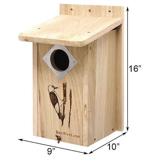 BestNest Classic Three-Woodpecker House