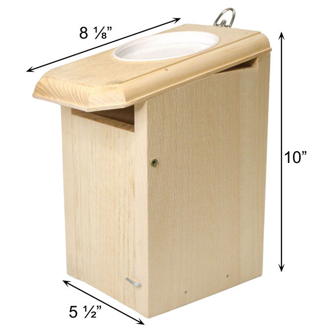 Coveside Sparrow-Resistant Bluebird House with Open Top