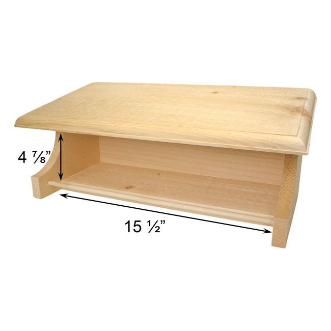 Coveside Covered Platform Bird Shelter