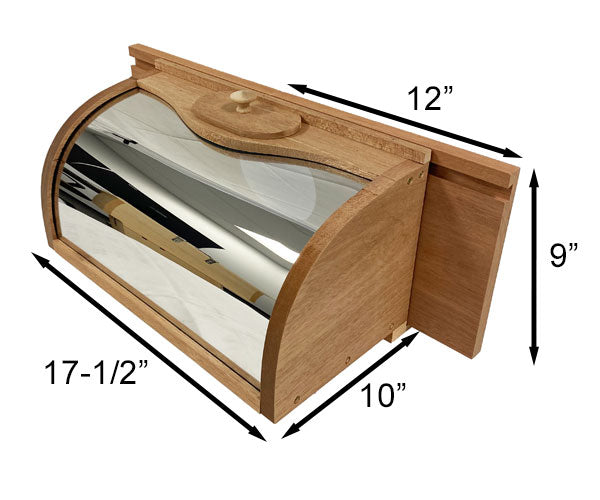  Coveside In-House Breadbox Window Bird Feeder w/ Mirror