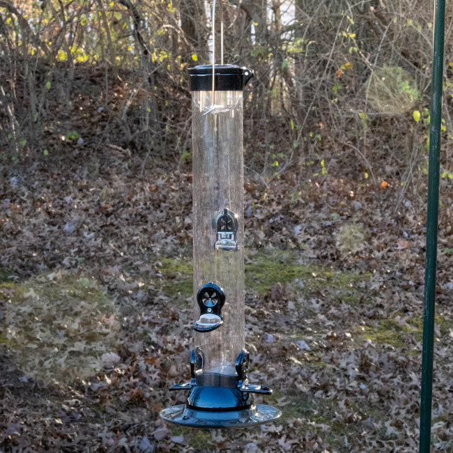 Droll Yankees Onyx Thistle Feeder, 19.5"