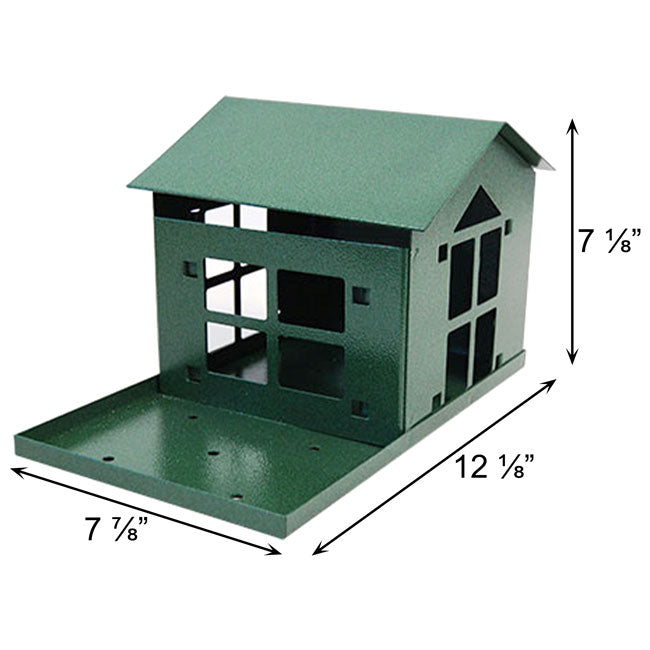 Erva Food Pantry Squirrel Feeder, Green