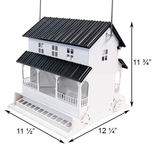 Farmhouse Style Absolute Squirrel Resistant Bird Feeder
