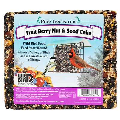 Fruit, Berry, Nut, & Seed Cake, 2 lbs., Pack of 8