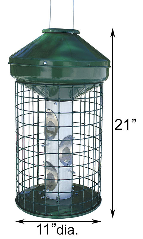 Vari-Crafts Caged Avian Mixed Seed Bird Feeder,