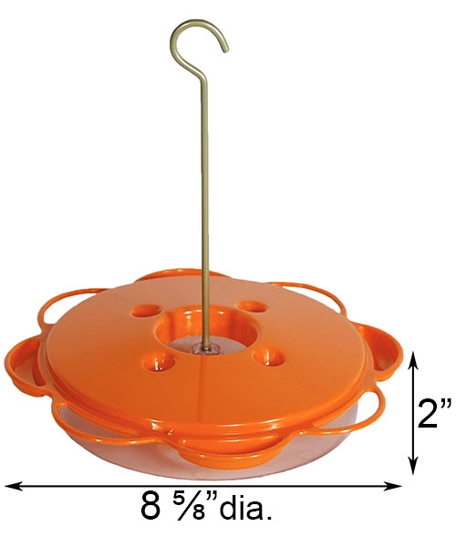 Woodlink Plastic Saucer Oriole Feeder, 14 oz.