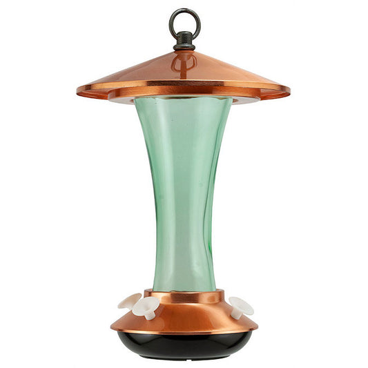 Woodlink Mid-Century Coppertop Hummingbird Feeder