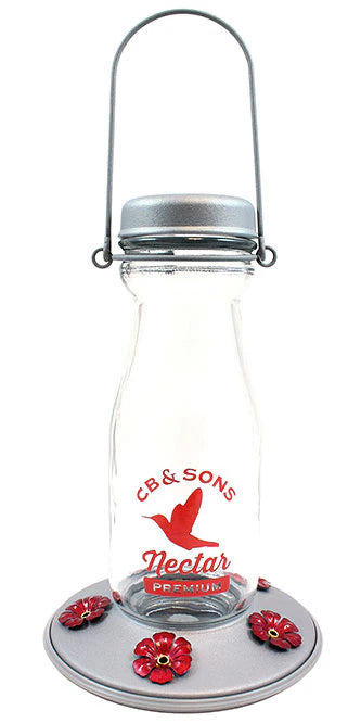 More Birds Jersey Hummingbird Feeder, 20 oz.